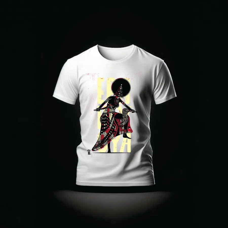 Camiseta Erê Iyá — Orixá — Rei 7 da Lira